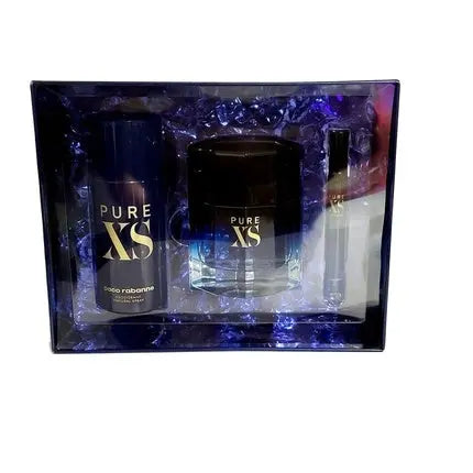 Paco Rabanne Pure XS Gift Set for Men 3.4oz EDT Spray Paco Rabanne