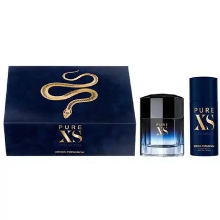 Paco Rabanne Pure Xs Men EDT 50ml + Deo 75ml Black One Size Paco Rabanne