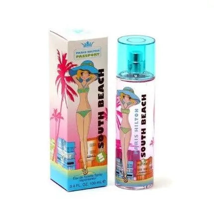 Paris Hilton Passport South Beach Eau De Toilette Spray for Women 3.4 Oz Paris Hilton