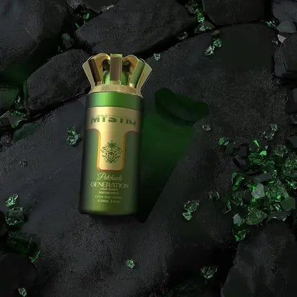 Patchouli Generation 250ml Extra Long Lasting Perfume Body Spray by Mystiq Nylaa for Him With Gurjun Balsam, Woody Accord, Patchouli, Musk and Vanilla Nylaa