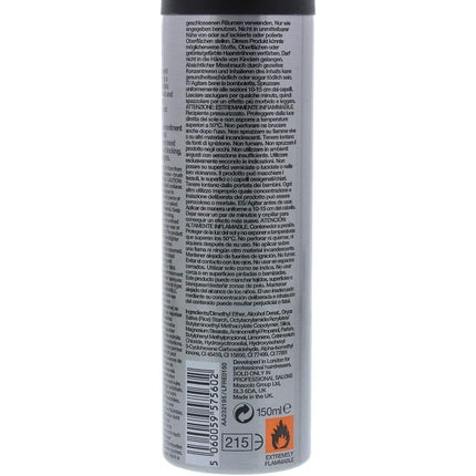 M Powder Red Spray 150ml label