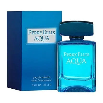 Perry Ellis Aqua For Him Eau De Toilette 3.4oz Spray Perry Ellis