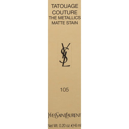 Tatouage Couture The Metallics # 105 Magnetic Prune Temper 6ml lipstick