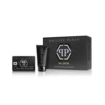 Philipp Plein Ace of Plein Men's Set with Eau de Parfum No Limits 50ml and After Shave 50ml Oriental and Woody Notes Philipp Plein