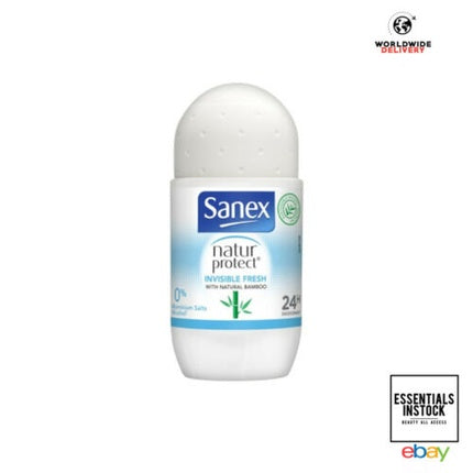 Sanex Bamboo Invisible Fresh Roll-On Deodorant 50ml Sanex