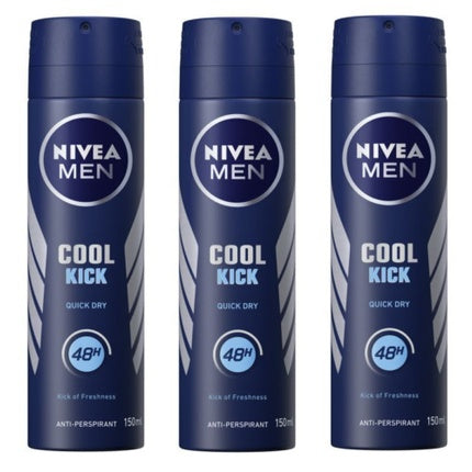 Nivea Men Anti Perspirant Deodorant Spray Cool Kick 150ml Nivea