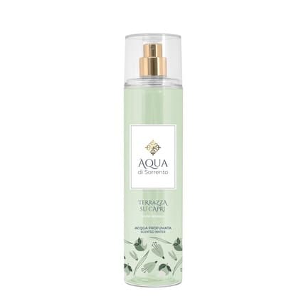 Acqua Di Sorrento Sorrento Water Terrace on Capri Perfumed Water with Floral, Fruity, and Woody Notes Made in Italy Eau de Toilette (EDT) Mixte 245ml