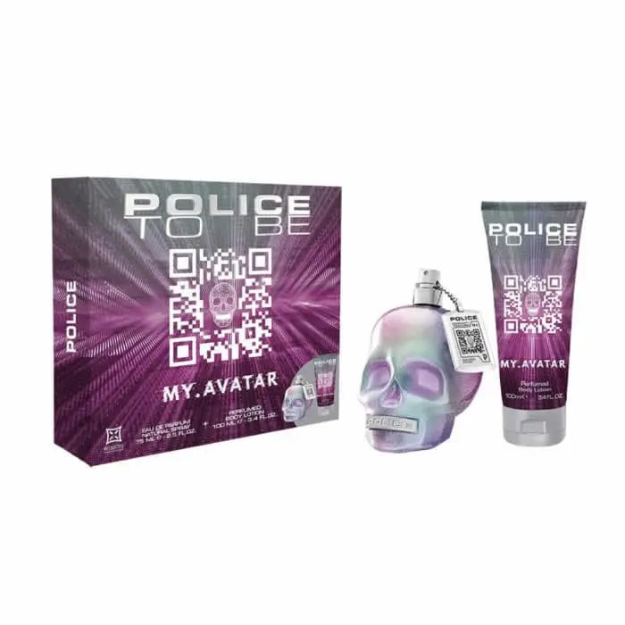 Police Police To Be My Avatar Woman Eau De Toilette Spray 75ml Set 2 Pieces Police