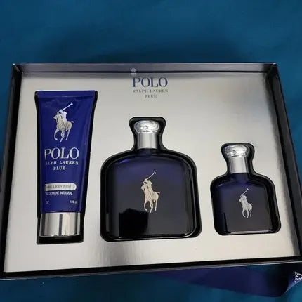 Polo Blue by Ralph Lauren for Men 3 Piece Gift Set Ralph Lauren