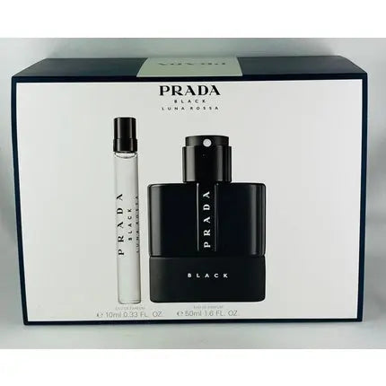 Prada Black Luna Rossa Travel Set 50ml EDP + 10ml EDP Prada