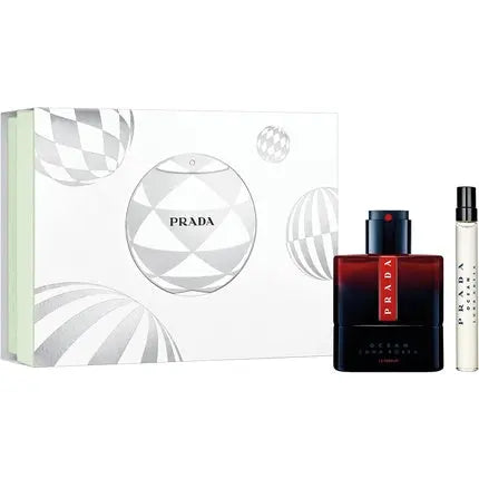 Prada Luna Rossa Ocean Parfum Gift Set 2024 - 50ml Parfum and 10ml Prada