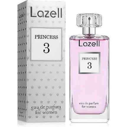 Princess 3 By Lazell Perfume For Women 100ml Eau de Parfum with Gift 5ml Travel Size Perfume Atomizer Lazell