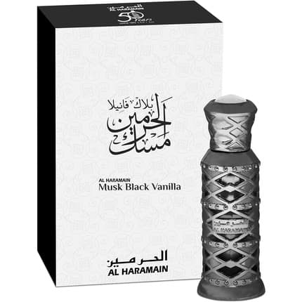 Al Haramain Musk Black Vanilla Perfume Oil Unisex Eau de Parfum (EDP) Mixte 12ml