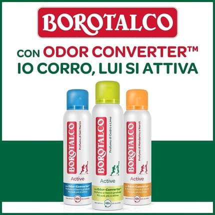 Borotalco Roberts Active Cedar and Lime Deodrant Roll-on 50ml