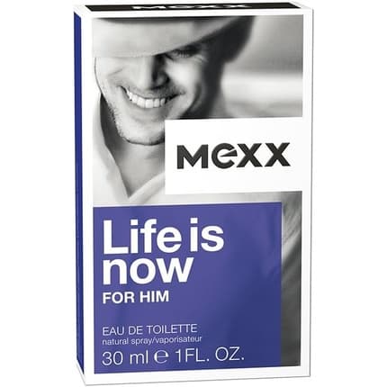 Mexx Life is Now for Him Eau de Toilette 30ml for men