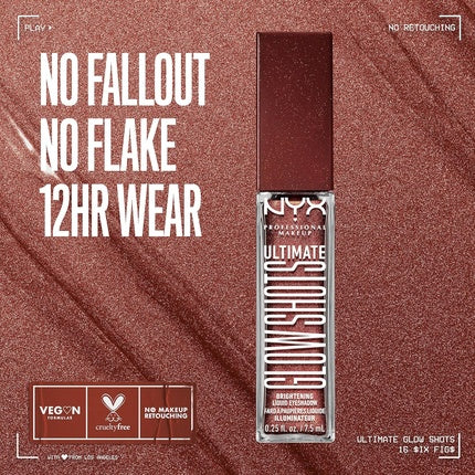 NYX Professional Makeup Ultimate Glowshots Vivid Rich Six Figs