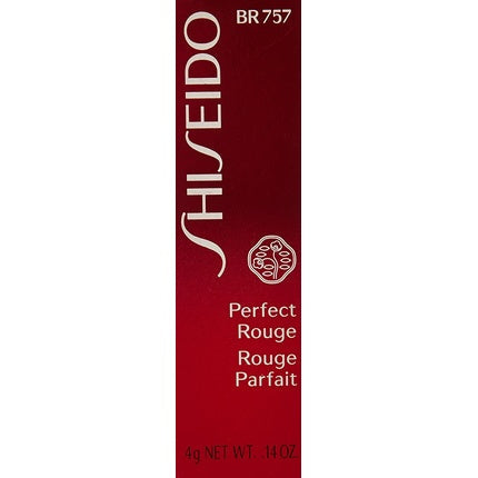 Shiseido Perfect Rouge Lipstick BR757 Black Walnut 4.0g