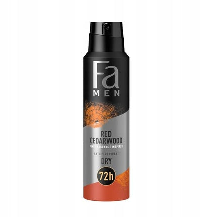 Fa Men Red Cedarwood Inspired Antiperspirant 72 Hour Deodorant Schwarzkopf