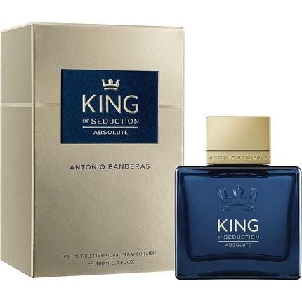 Antonio Banderas King of Seduction Absolute Eau de Toilette Pour Homme 100ml Antonio Banderas