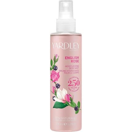 Yardley London Yardley English Rose Body Mist Eau de Toilette (EDT) Femme 200ml