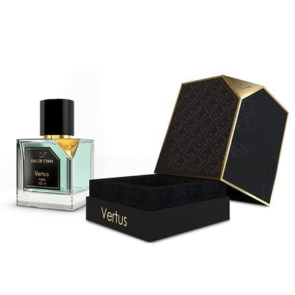 Vertus Paris Eau de Cyan Unisex Eau de Parfum (Eau de parfum ) 100/3.4oz, 1oz équivaut à 30ml Vertus