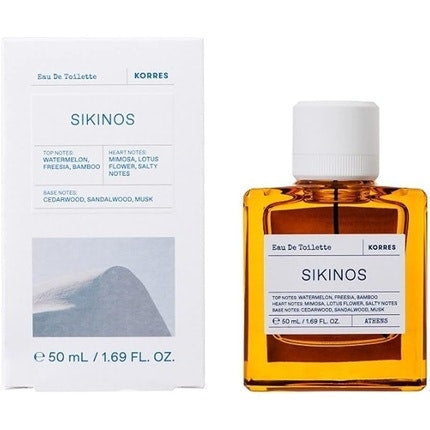 Korres Sikinos Eau De Toilette 50ml - Vegan Korres