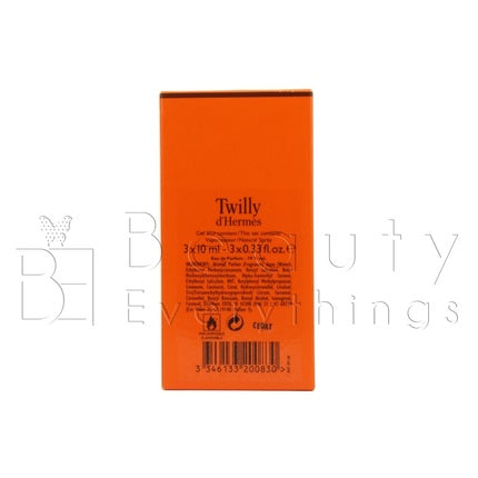 Twilly d'Hermes by Hermes Eau De Parfum Spray 10ml - Pack of 3 - New in Box Sealed for Women Hermès