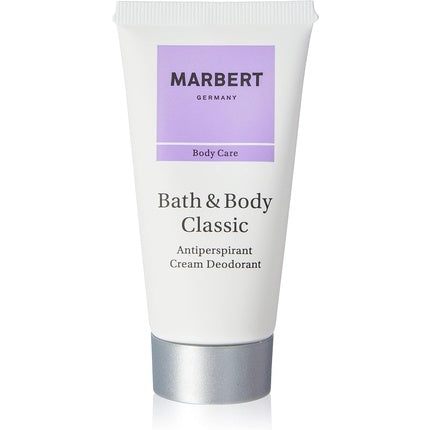 Marbert Bath & Body Classic Antiperspirant Deodorant Cream 50ml Marbert