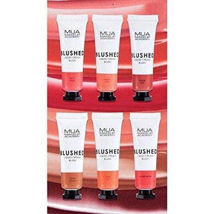 MUA Make Up Academy Blushed Liquid Cream Blusher Cosmetics Misty Rose