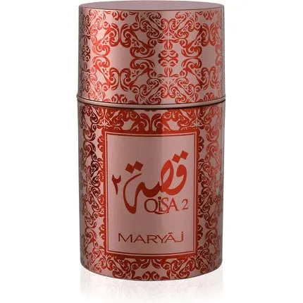 Qisa-2 by Maryaj Atomizer Eau De Parfum For Unisex 50ml Ephemeral Aura Fruity Spicy Fragrance with Floral Woody Heart and Ambery Woody Musky Base Maryaj