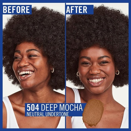 Rimmel London Match Perfection Foundation SPF 20 504 Deep Mocha 30ml