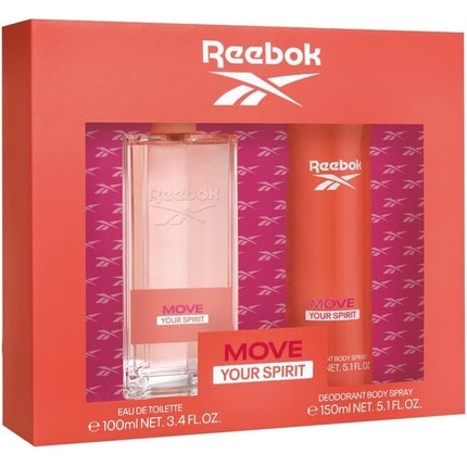 Reebok Move Your Spirit Gift Set And Deodorant Coffret (Coffret) Femme 100ml