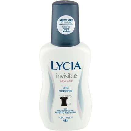 Lycia Invisible Fast Dry Vapo no Gas 48H Déodorant (Déo) Mixte 75ml