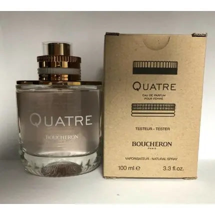 Quatre by Boucheron EDP Spray TESTR Perfume for Women 3.3oz 100ml - New in Box Boucheron