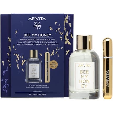 Apivita Set Bee My Honey With Gift Refillable Perfume Coffret (Coffret) Mixte 100ml