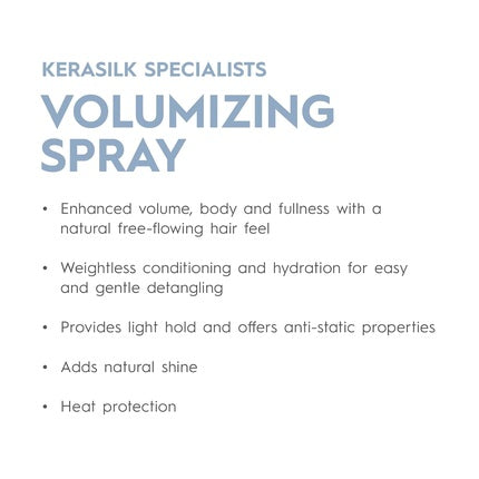 KERASILK Volumizing Spray Enhances Volume and Body 50ml