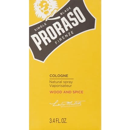 Proraso Wood & Spice Cologne Eau de Cologne (EDC) Mixte 100ml