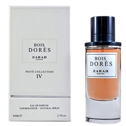 Prive Zarah Bois Dore Eau de Parfum spray 2.7 oz, 1oz équivaut à 30ml Paris Corner