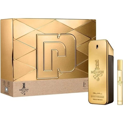 1 Million Eau de Toilette 200ml Avec Miniature 10ml Paco Rabanne