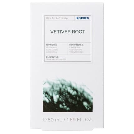 Korres Vetiver Root Eau de Toilette (EDT) Homme 50ml