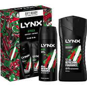 LYNX Africa The O.G. Duo Deodorant Gift Set Body Wash & Body Spray 2 Piece Axe/Lynx