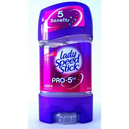 Lady Speed Stick Gel Pro 5 in 1 48H Anti-Perspirant Deodorant Gel pour femme