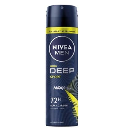 Nivea Deep Sport Antiperspirant Déodorant (Déo) Homme 150ml