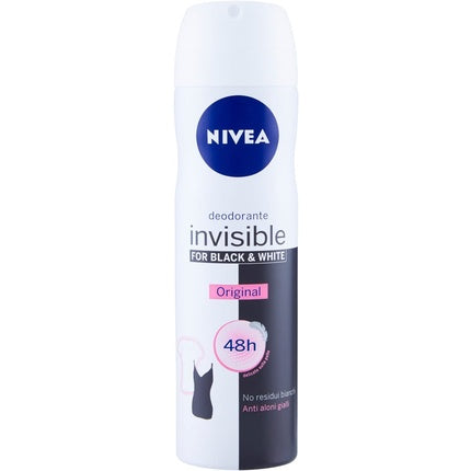 Black & White Spray Deodorant 150ml Nivea