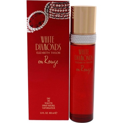 Elizabeth Taylor White Diamonds En Rouge Eau De Toilette 100ml Elizabeth Taylor