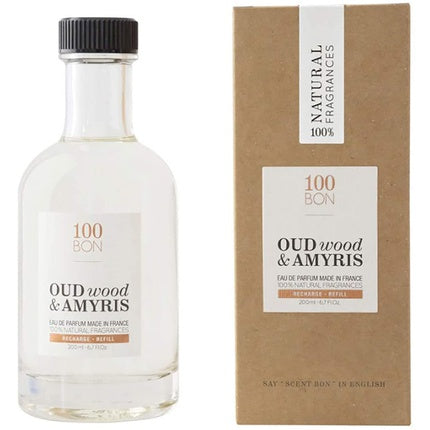 100 Bon Oud Wood & Amyris Eau De Parfum Refill Unisex 200ml 100 Bon