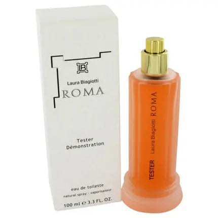 ROMA by Laura Biagiotti Eau De Toilette Spray 3.4 oz for Women - Tester Laura Biagiotti