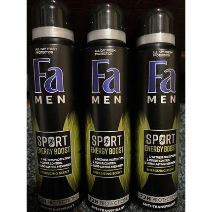 Fa Deo Spray Sport Energy Boost 72H 150ml FA