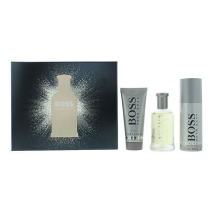 Hugo Boss Bottled Eau Toilette Set With Deodorant And Shower Gel Coffret (Coffret) Mixte 100ml