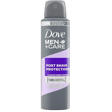 Dove Men + Care Post Shave Protection Deodorant Spray 150ml - Pack of 6 Dove